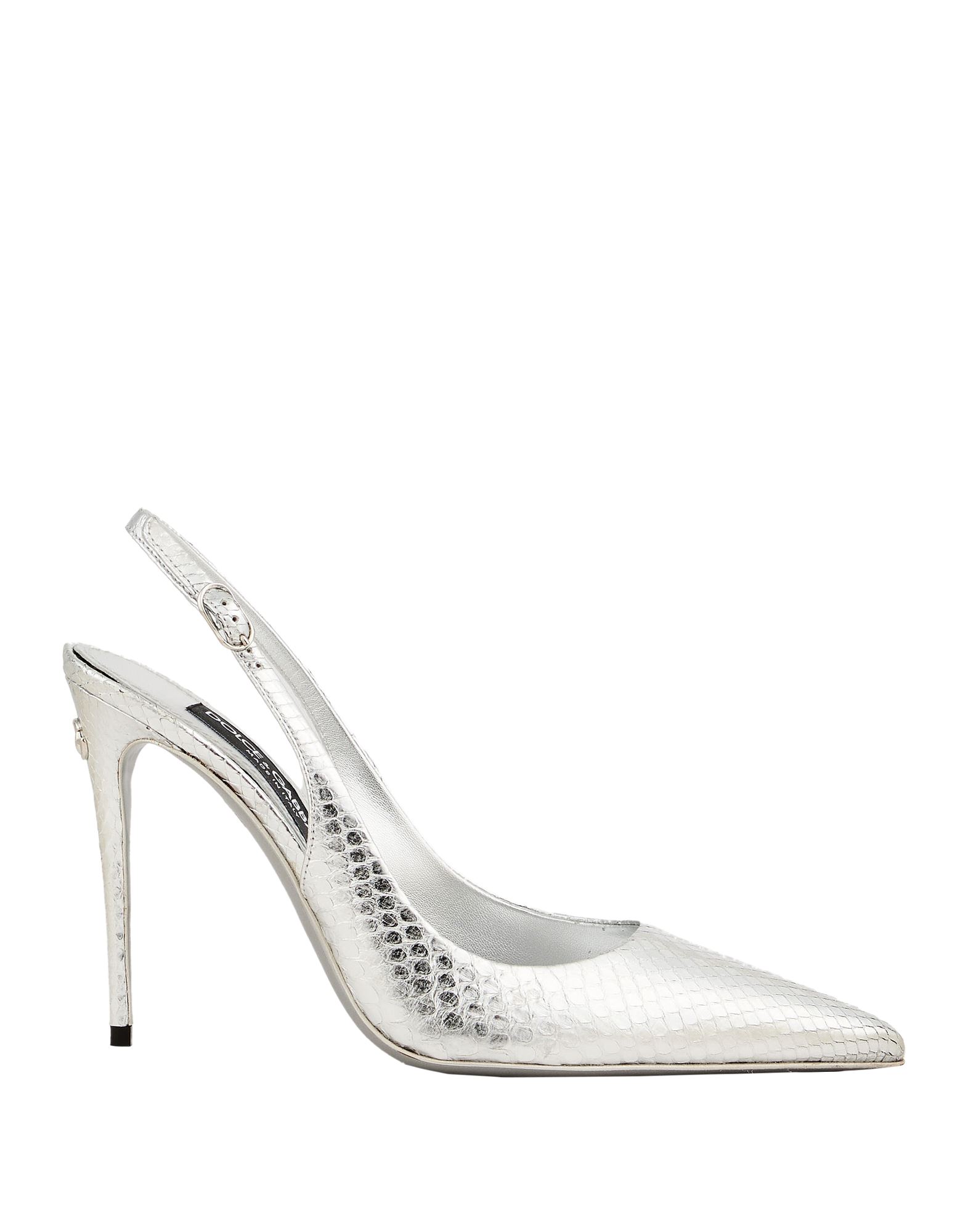 DOLCE&GABBANA Pumps Damen Silber von DOLCE&GABBANA