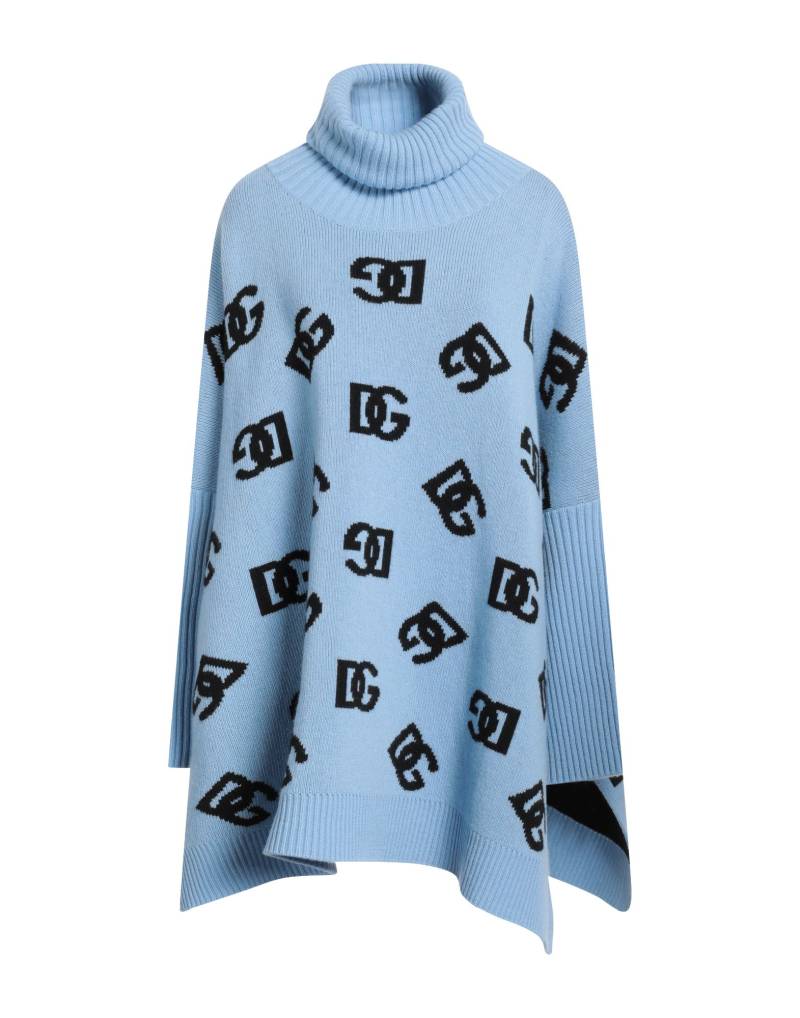 DOLCE&GABBANA Rollkragenpullover Damen Himmelblau von DOLCE&GABBANA