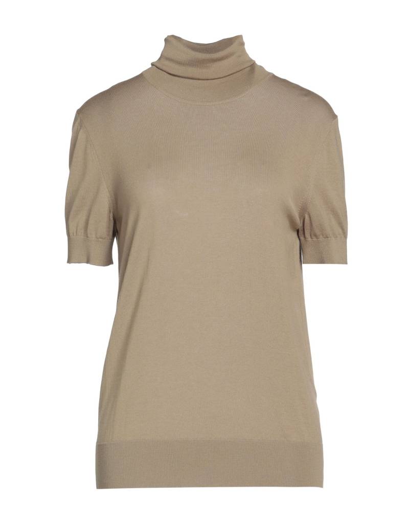 DOLCE&GABBANA Rollkragenpullover Damen Khaki von DOLCE&GABBANA