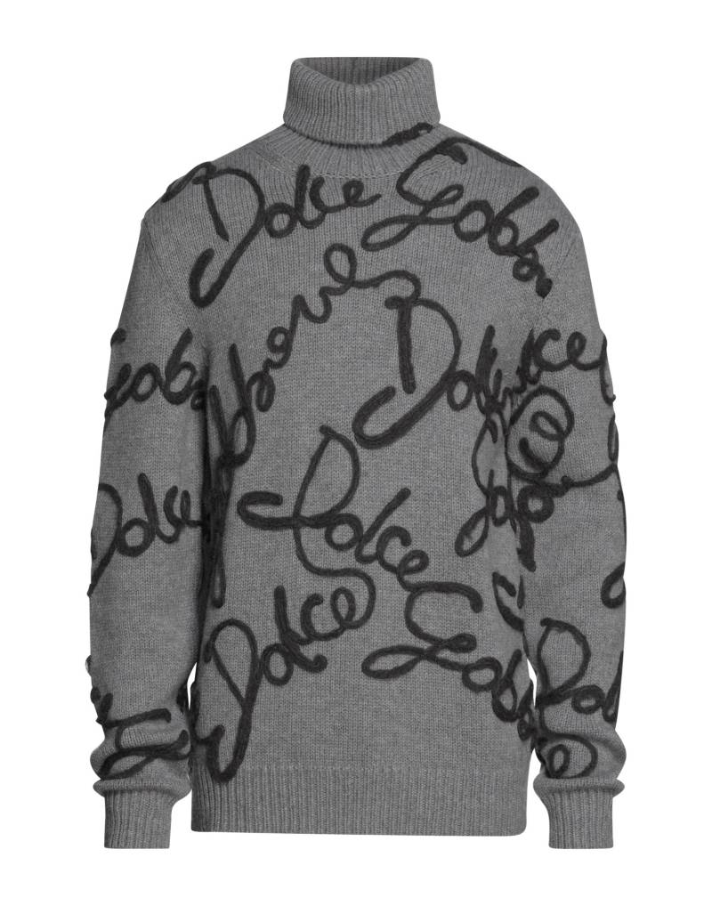 DOLCE&GABBANA Rollkragenpullover Herren Grau von DOLCE&GABBANA