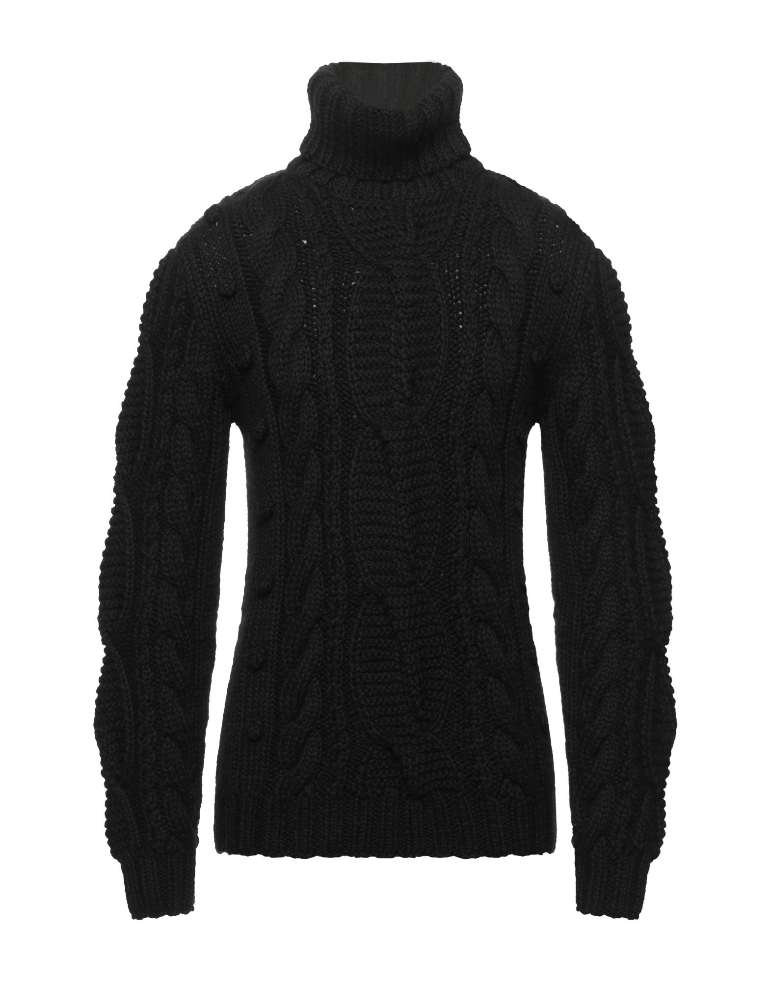 DOLCE&GABBANA Rollkragenpullover Herren Schwarz von DOLCE&GABBANA