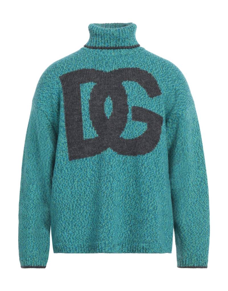DOLCE&GABBANA Rollkragenpullover Herren Tūrkis von DOLCE&GABBANA