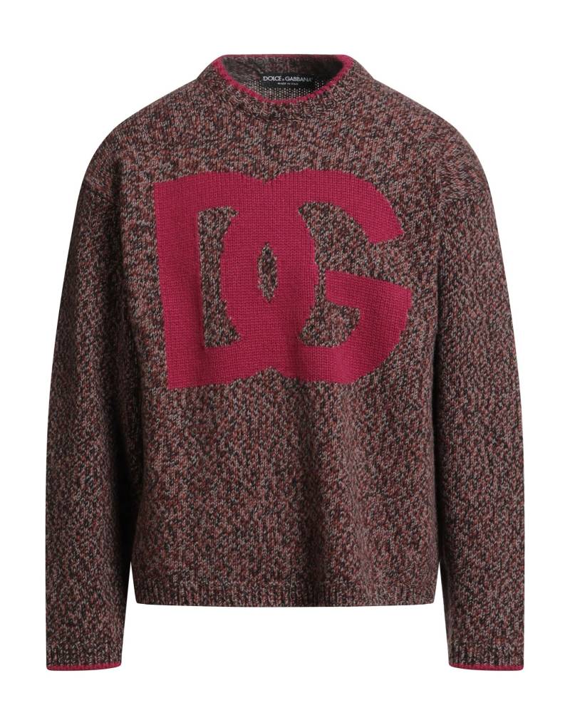 DOLCE&GABBANA Rollkragenpullover Herren Ziegelrot von DOLCE&GABBANA