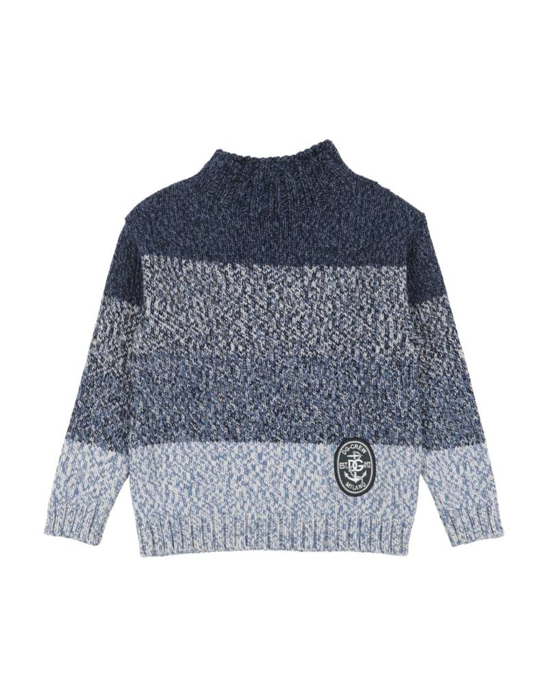 DOLCE&GABBANA Rollkragenpullover Kinder Blau von DOLCE&GABBANA