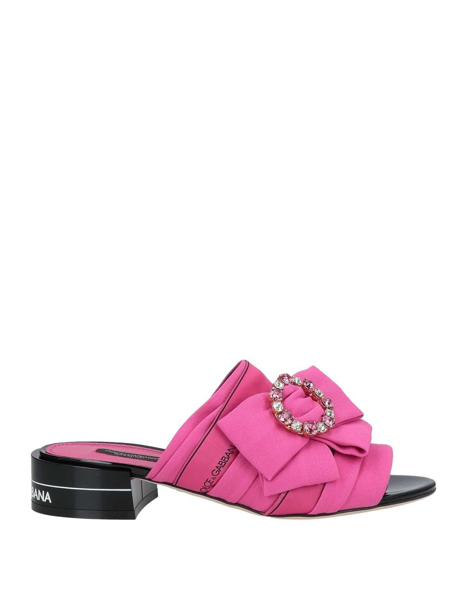 DOLCE&GABBANA Sandale Damen Fuchsia von DOLCE&GABBANA