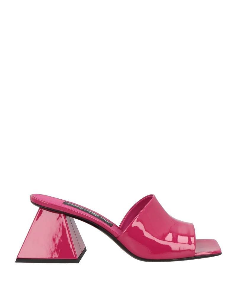 DOLCE&GABBANA Sandale Damen Magenta von DOLCE&GABBANA
