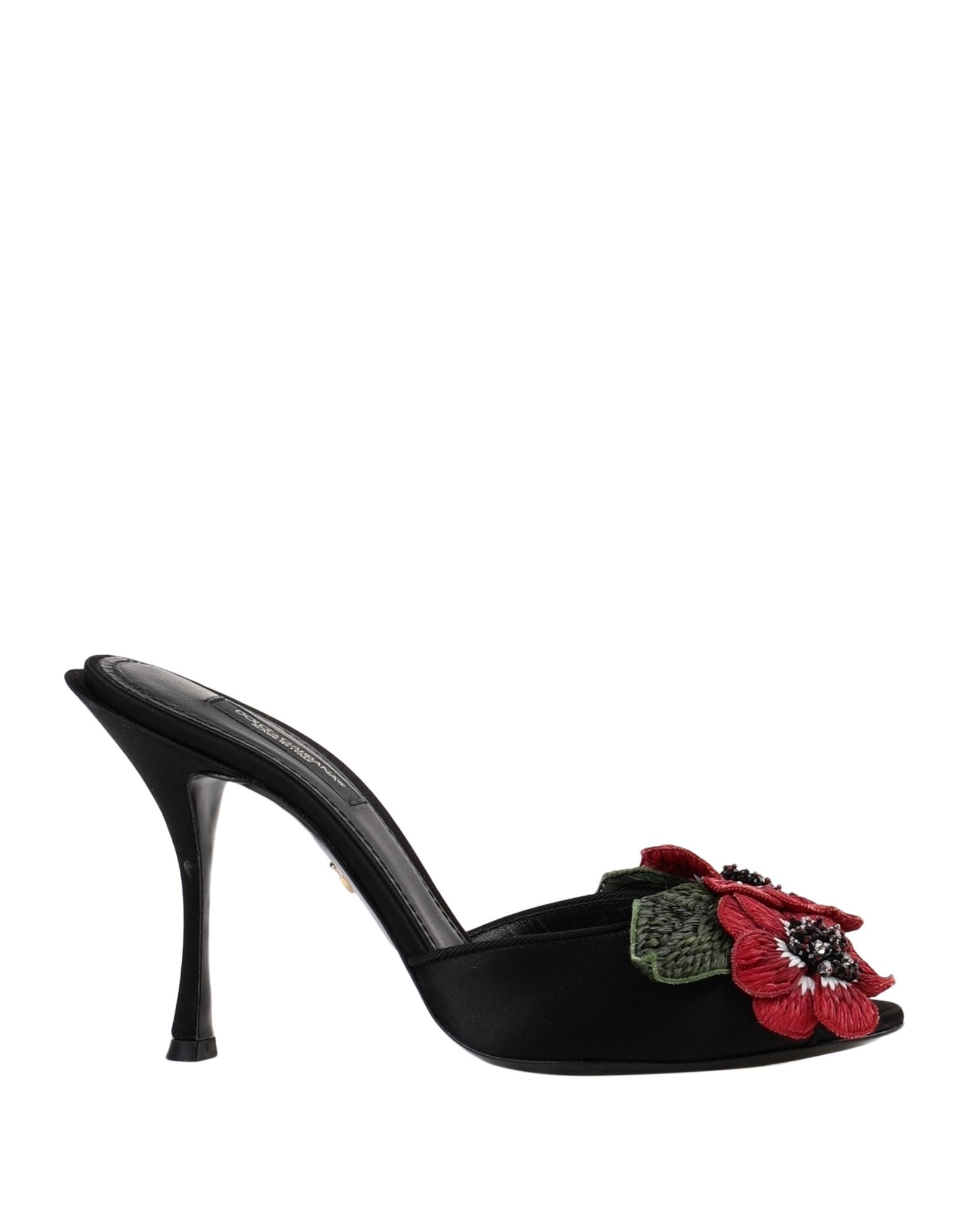 DOLCE&GABBANA Sandale Damen Schwarz von DOLCE&GABBANA