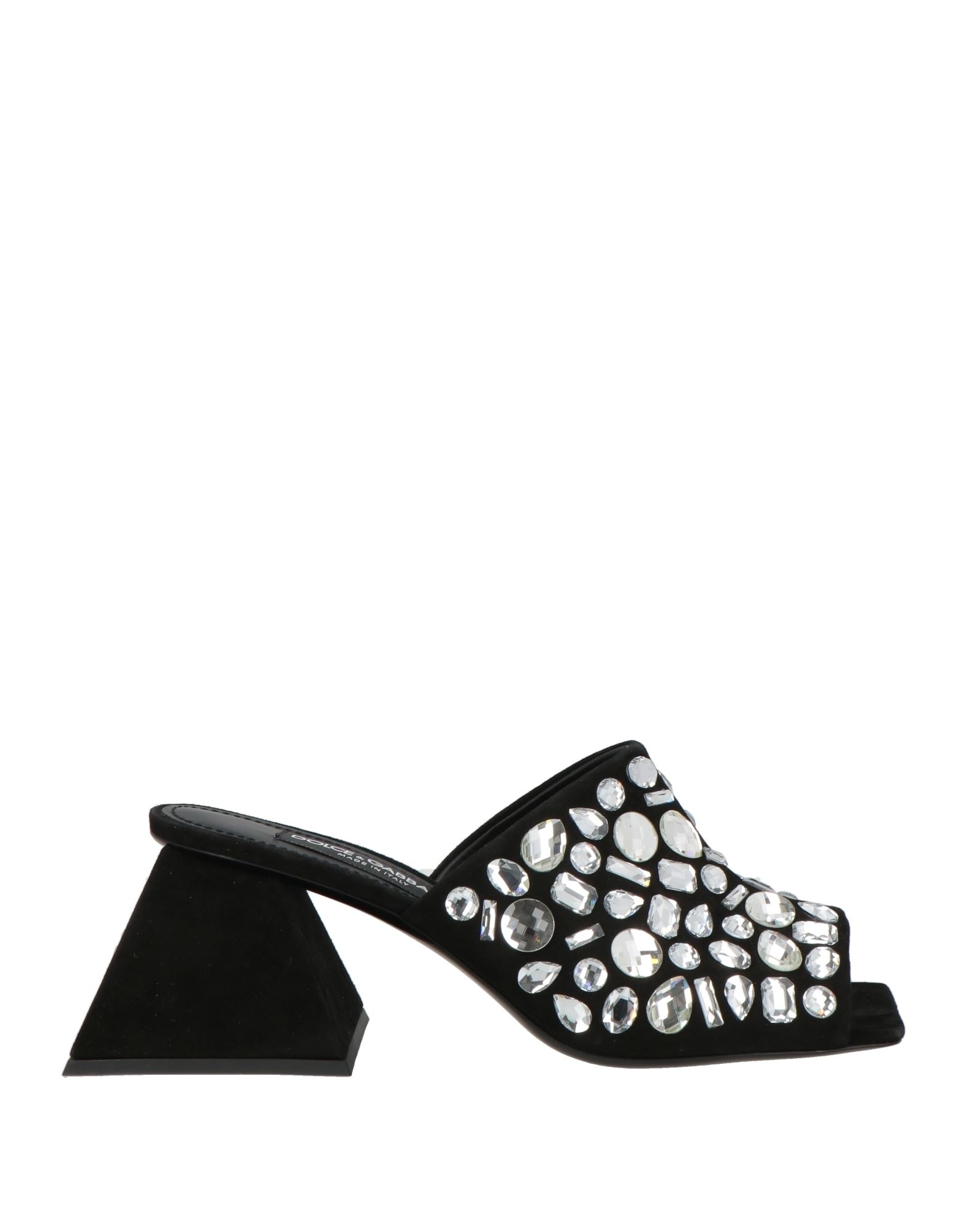 DOLCE&GABBANA Sandale Damen Schwarz von DOLCE&GABBANA