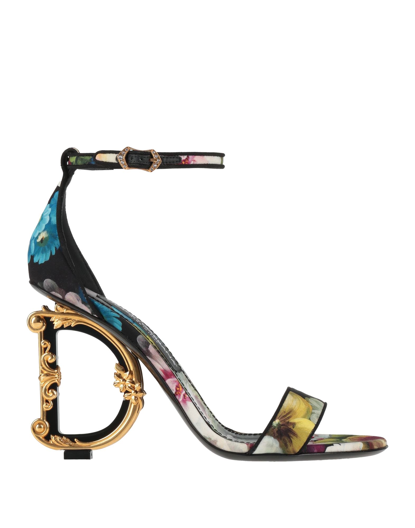 DOLCE&GABBANA Sandale Damen Schwarz von DOLCE&GABBANA