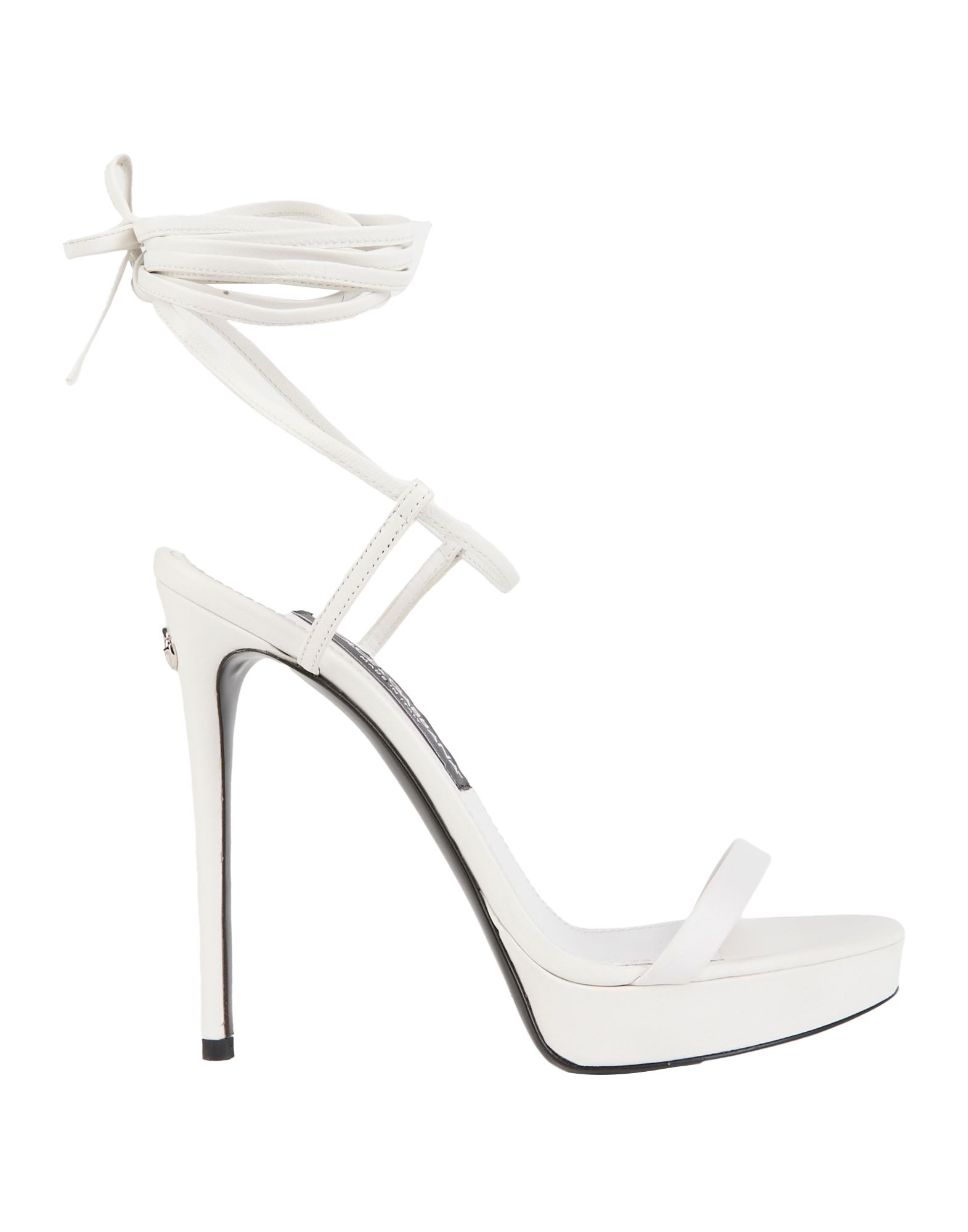 DOLCE&GABBANA Sandale Damen Weiß von DOLCE&GABBANA