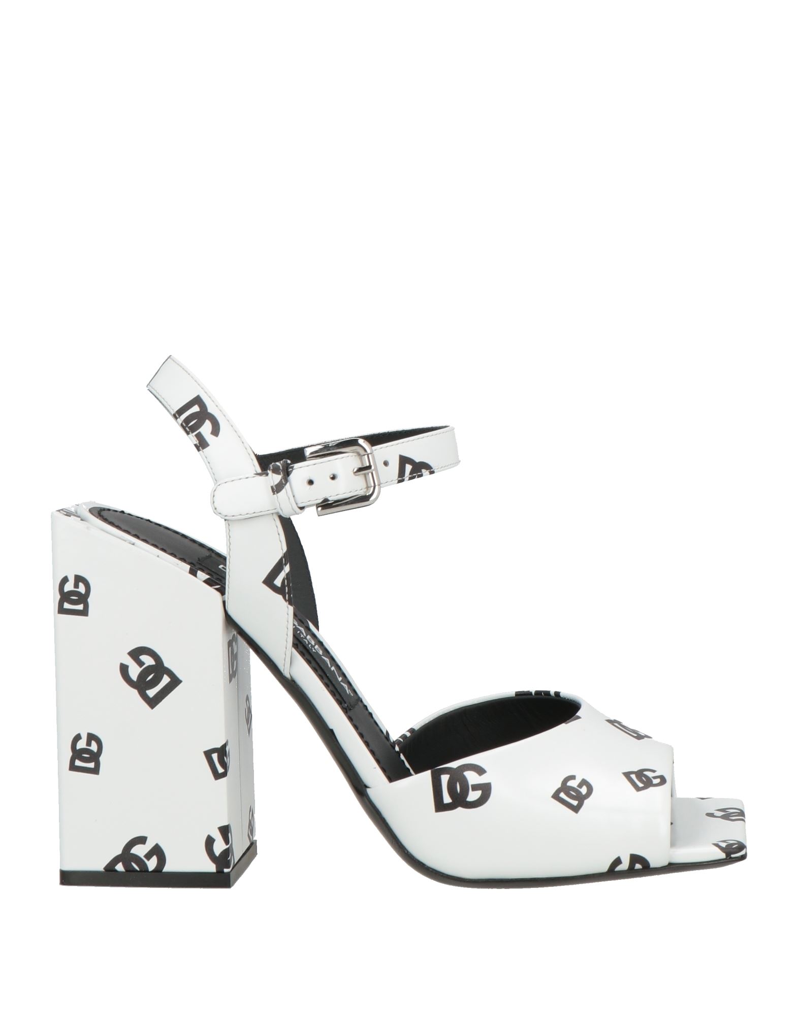 DOLCE&GABBANA Sandale Damen Weiß von DOLCE&GABBANA