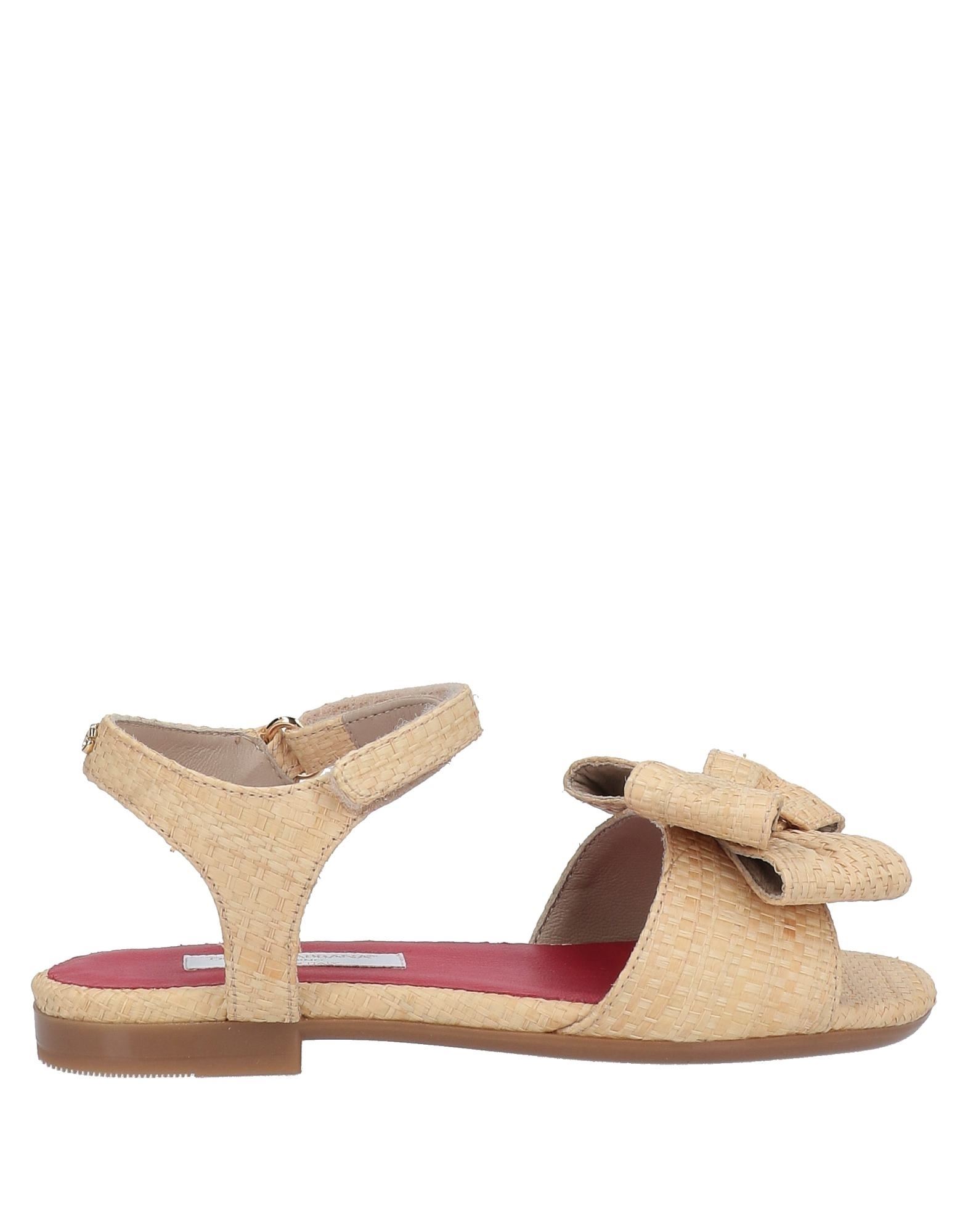 DOLCE&GABBANA Sandale Kinder Beige von DOLCE&GABBANA