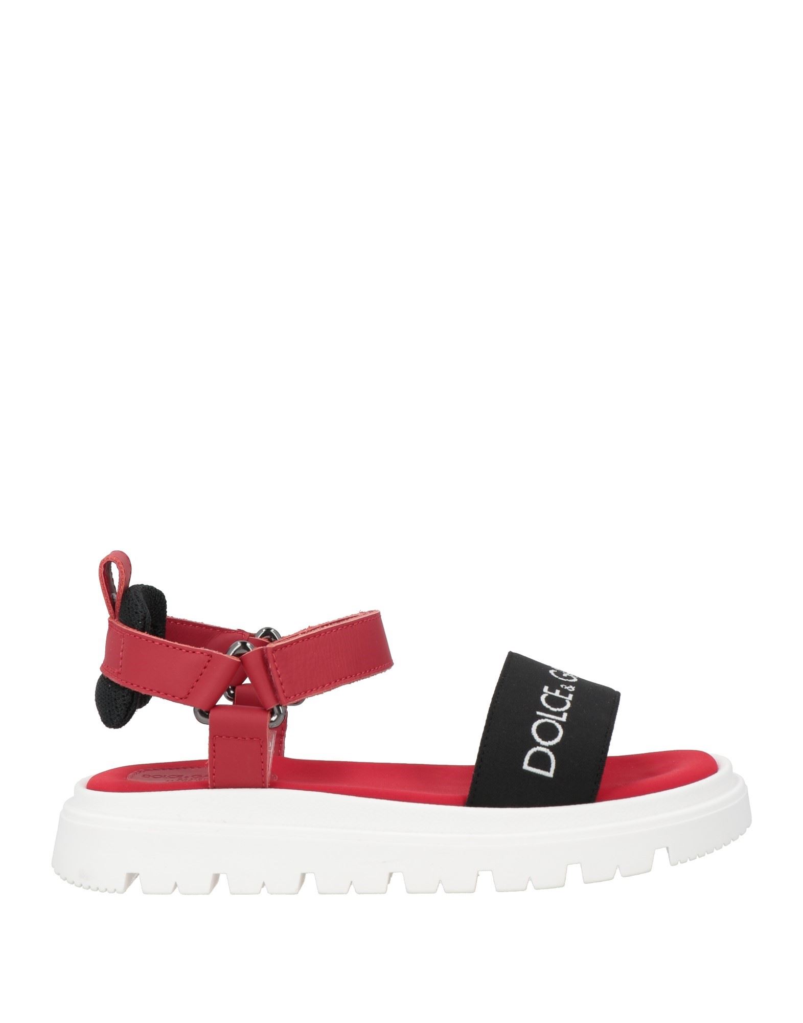 DOLCE&GABBANA Sandale Kinder Rot von DOLCE&GABBANA