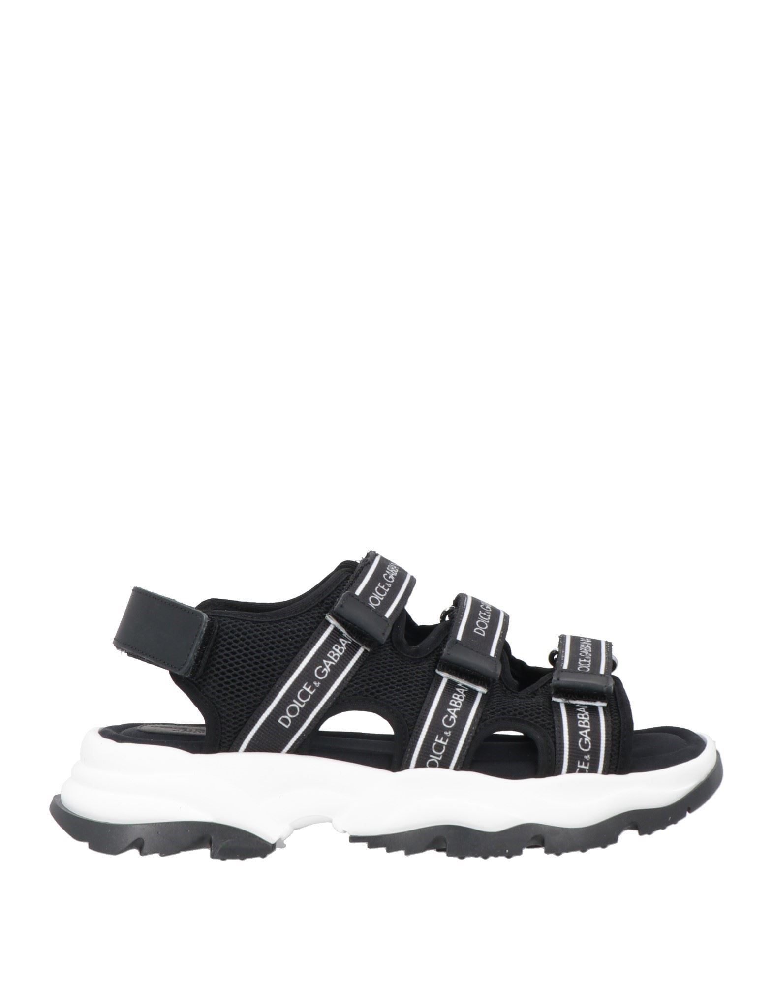 DOLCE&GABBANA Sandale Kinder Schwarz von DOLCE&GABBANA