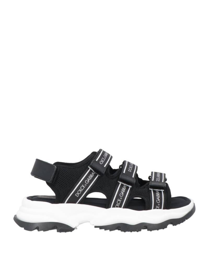 DOLCE&GABBANA Sandale Kinder Schwarz von DOLCE&GABBANA