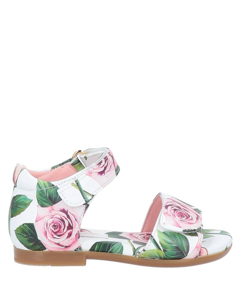 DOLCE&GABBANA Sandale Kinder Weiß von DOLCE&GABBANA