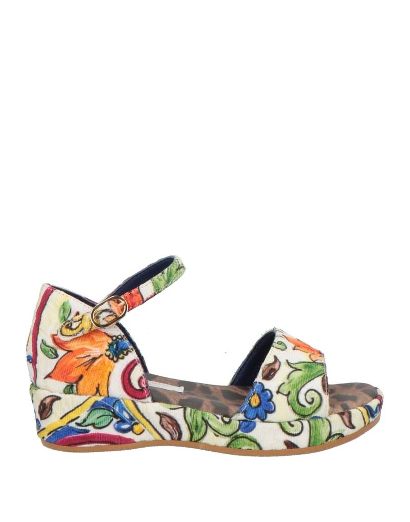 DOLCE&GABBANA Sandale Kinder Weiß von DOLCE&GABBANA