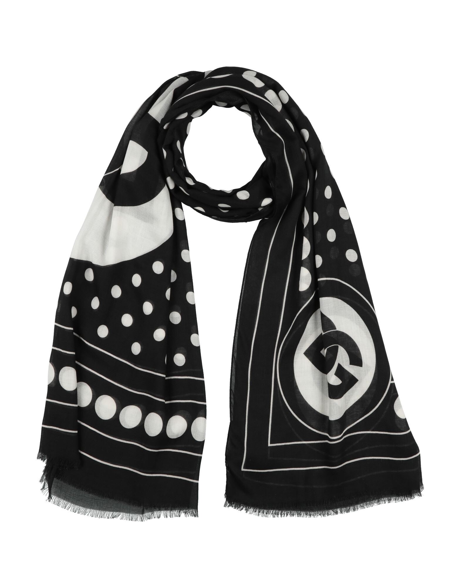 DOLCE&GABBANA Schal Damen Schwarz von DOLCE&GABBANA