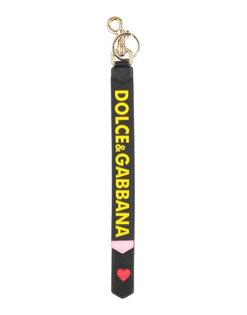 DOLCE&GABBANA Schlüsselanhänger Damen Schwarz von DOLCE&GABBANA