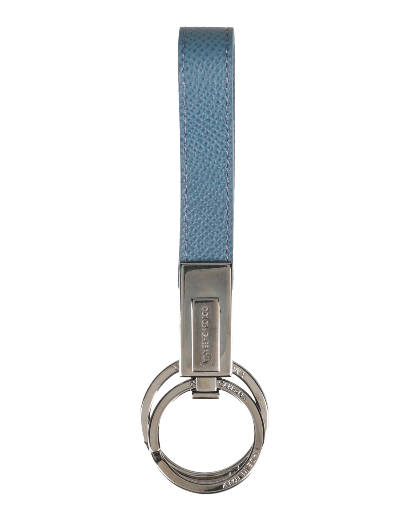 DOLCE&GABBANA Schlüsselanhänger Herren Taubenblau von DOLCE&GABBANA