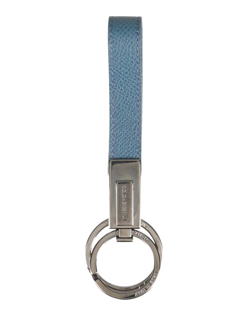 DOLCE&GABBANA Schlüsselanhänger Herren Taubenblau DOLCE&GABBANA Schlüsselanhänger Herren Taubenblau von DOLCE&GABBANA