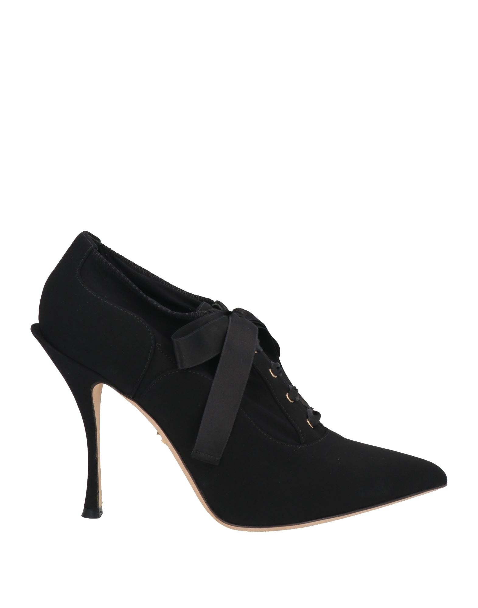 DOLCE&GABBANA Schnürschuh Damen Schwarz von DOLCE&GABBANA