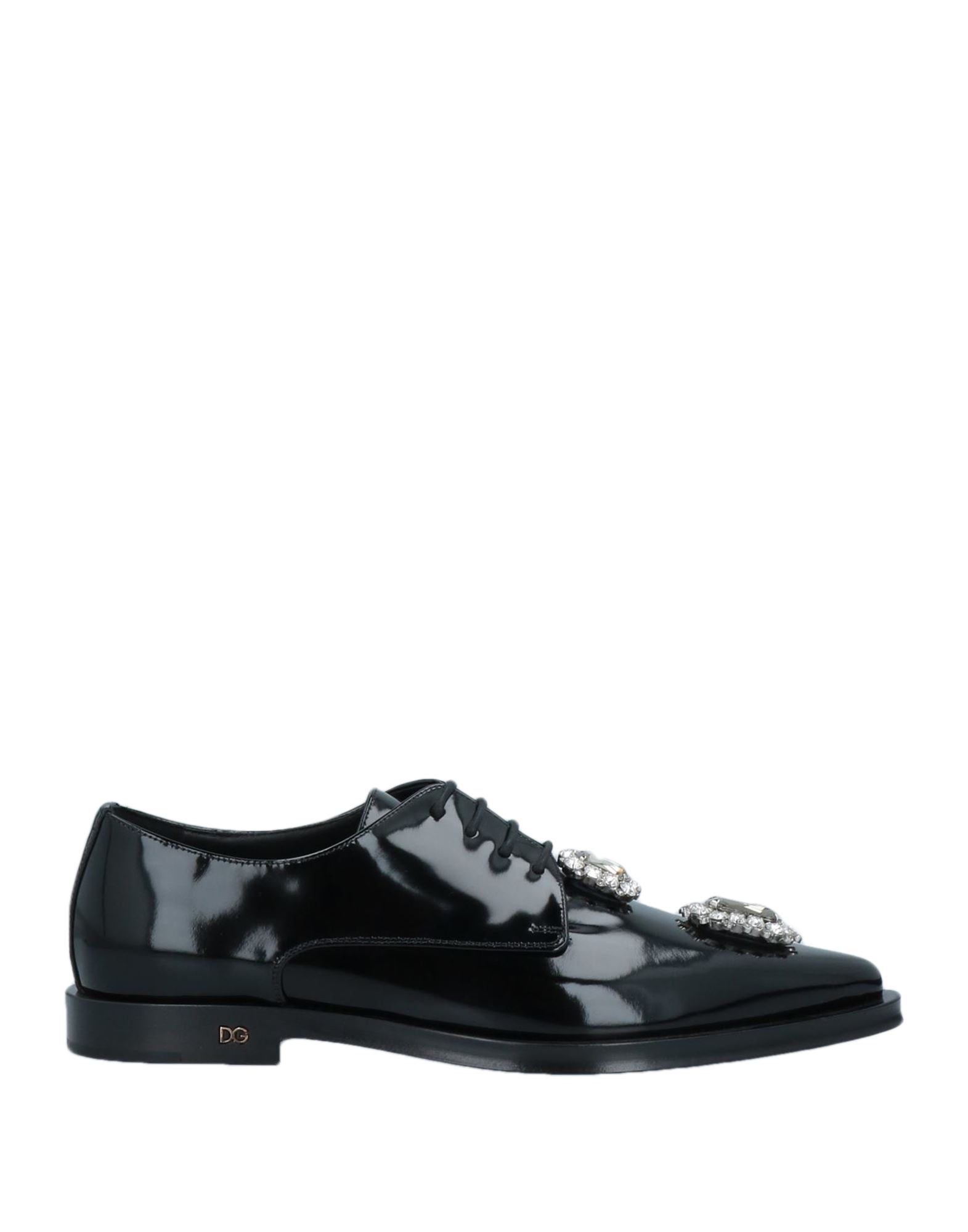 DOLCE&GABBANA Schnürschuh Damen Schwarz von DOLCE&GABBANA