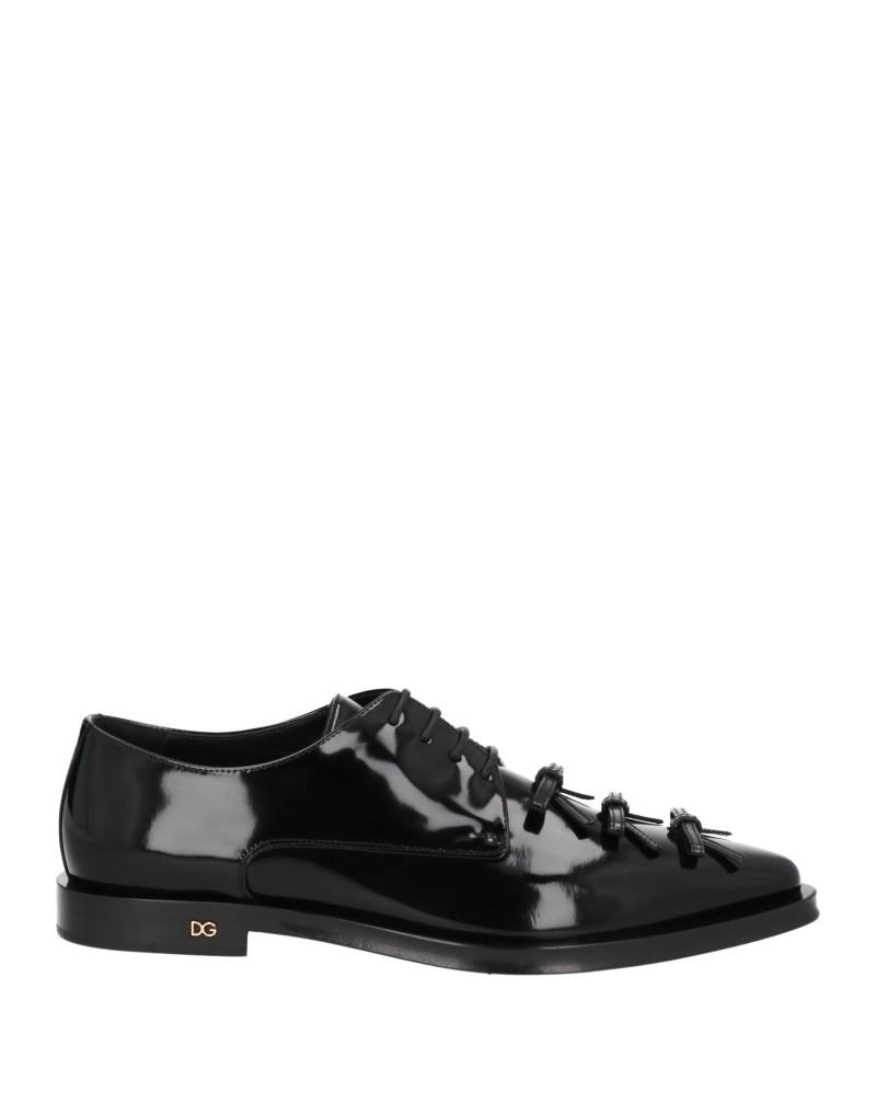 DOLCE&GABBANA Schnürschuh Damen Schwarz von DOLCE&GABBANA