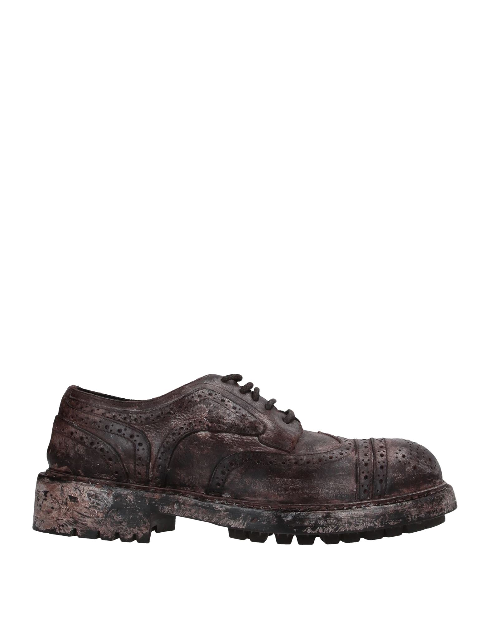 DOLCE&GABBANA Schnürschuh Herren Dunkelbraun von DOLCE&GABBANA