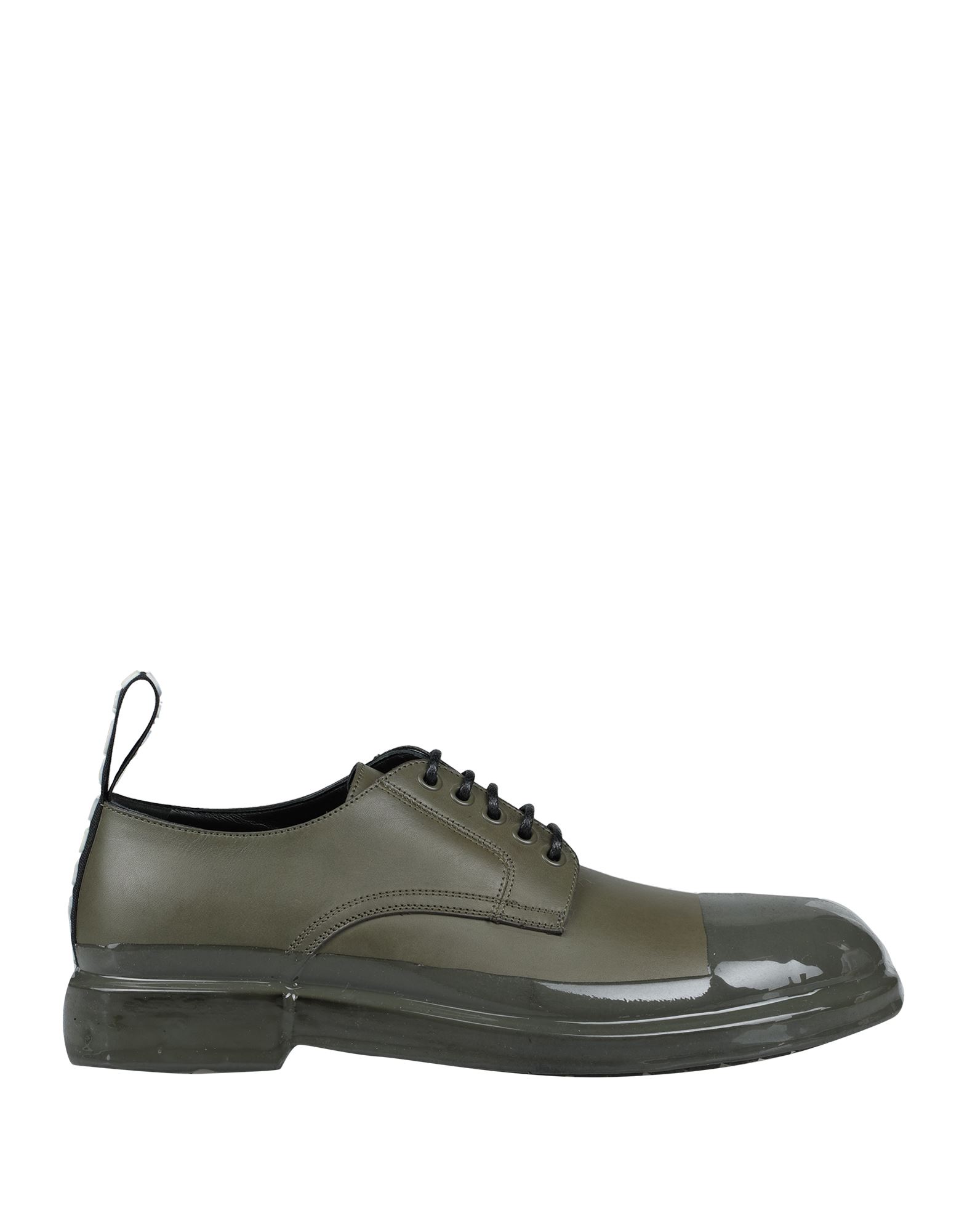 DOLCE&GABBANA Schnürschuh Herren Militärgrün von DOLCE&GABBANA