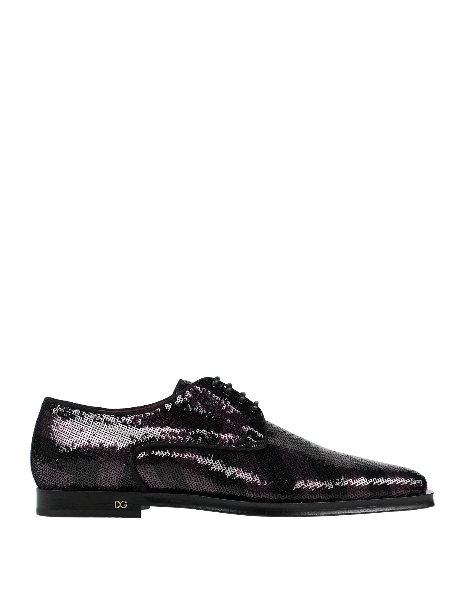 DOLCE&GABBANA Schnürschuh Herren Pflaume DOLCE&GABBANA Schnürschuh Herren Pflaume von DOLCE&GABBANA