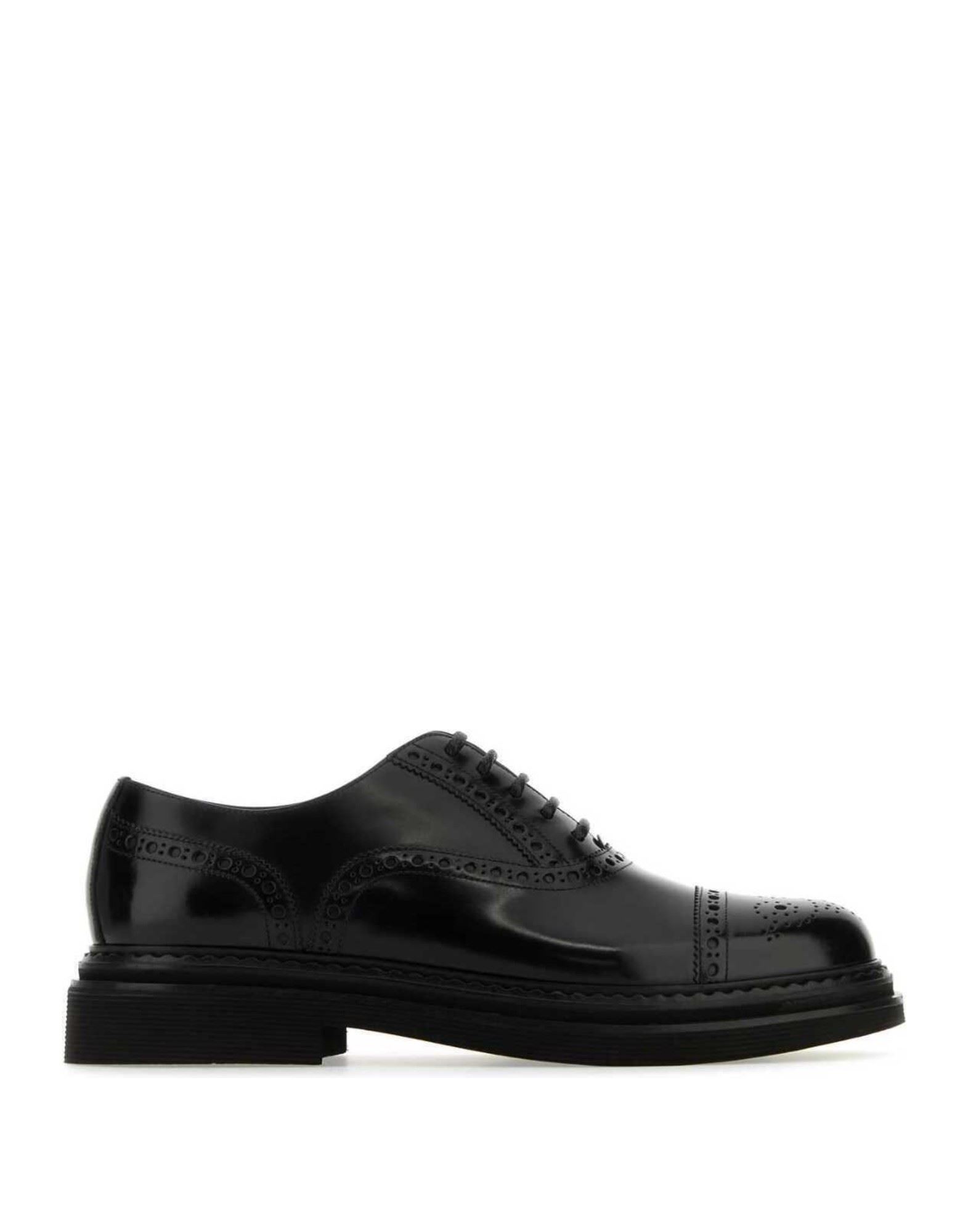 DOLCE&GABBANA Schnürschuh Herren Schwarz von DOLCE&GABBANA