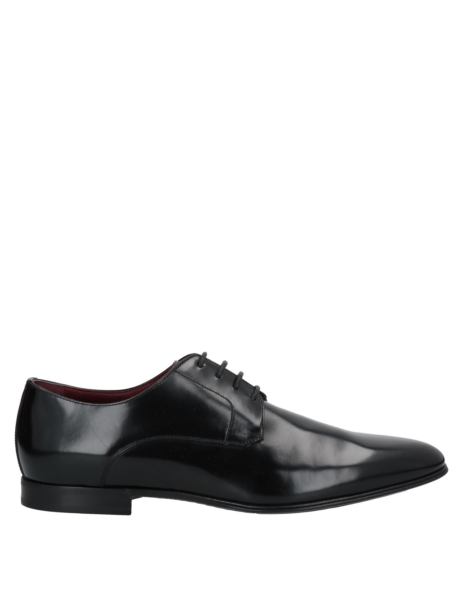 DOLCE&GABBANA Schnürschuh Herren Schwarz von DOLCE&GABBANA