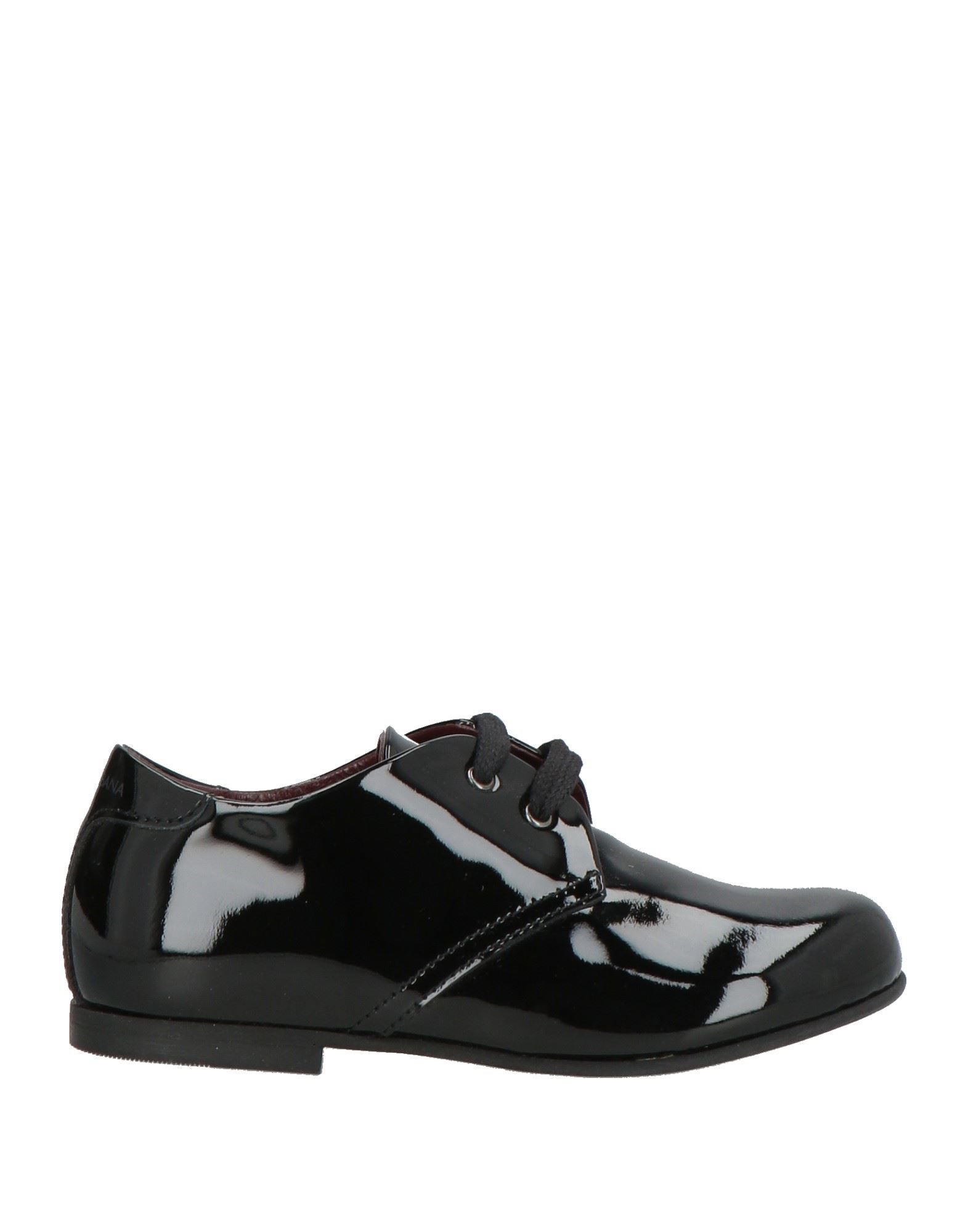 DOLCE&GABBANA Schnürschuh Kinder Schwarz von DOLCE&GABBANA
