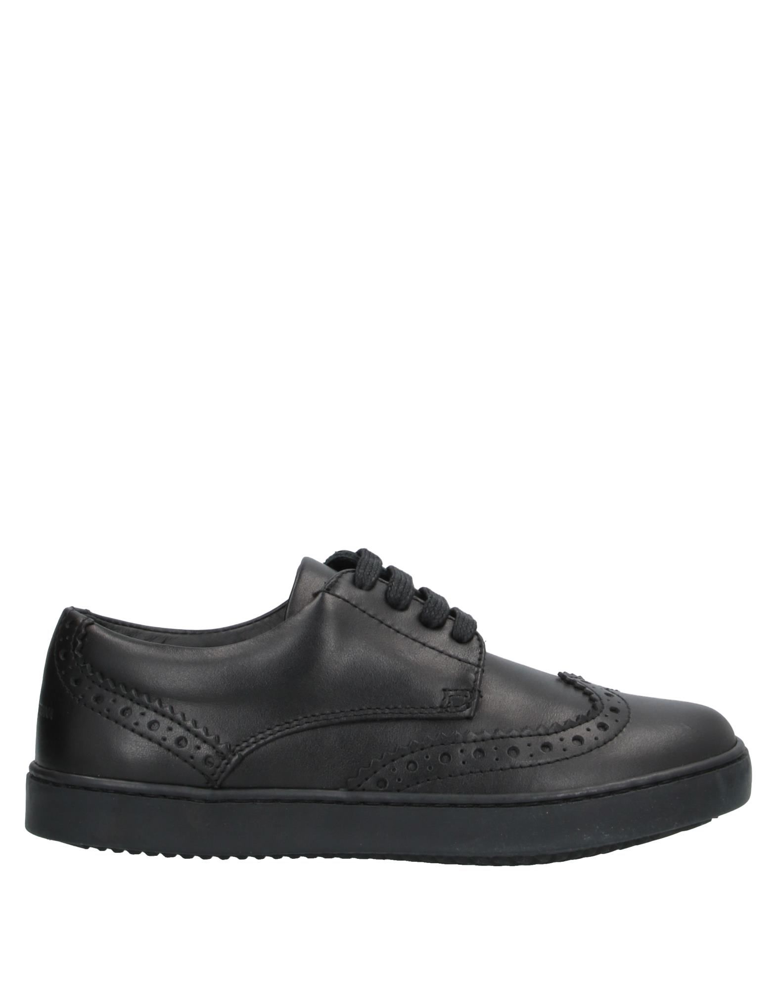 DOLCE&GABBANA Schnürschuh Kinder Schwarz von DOLCE&GABBANA