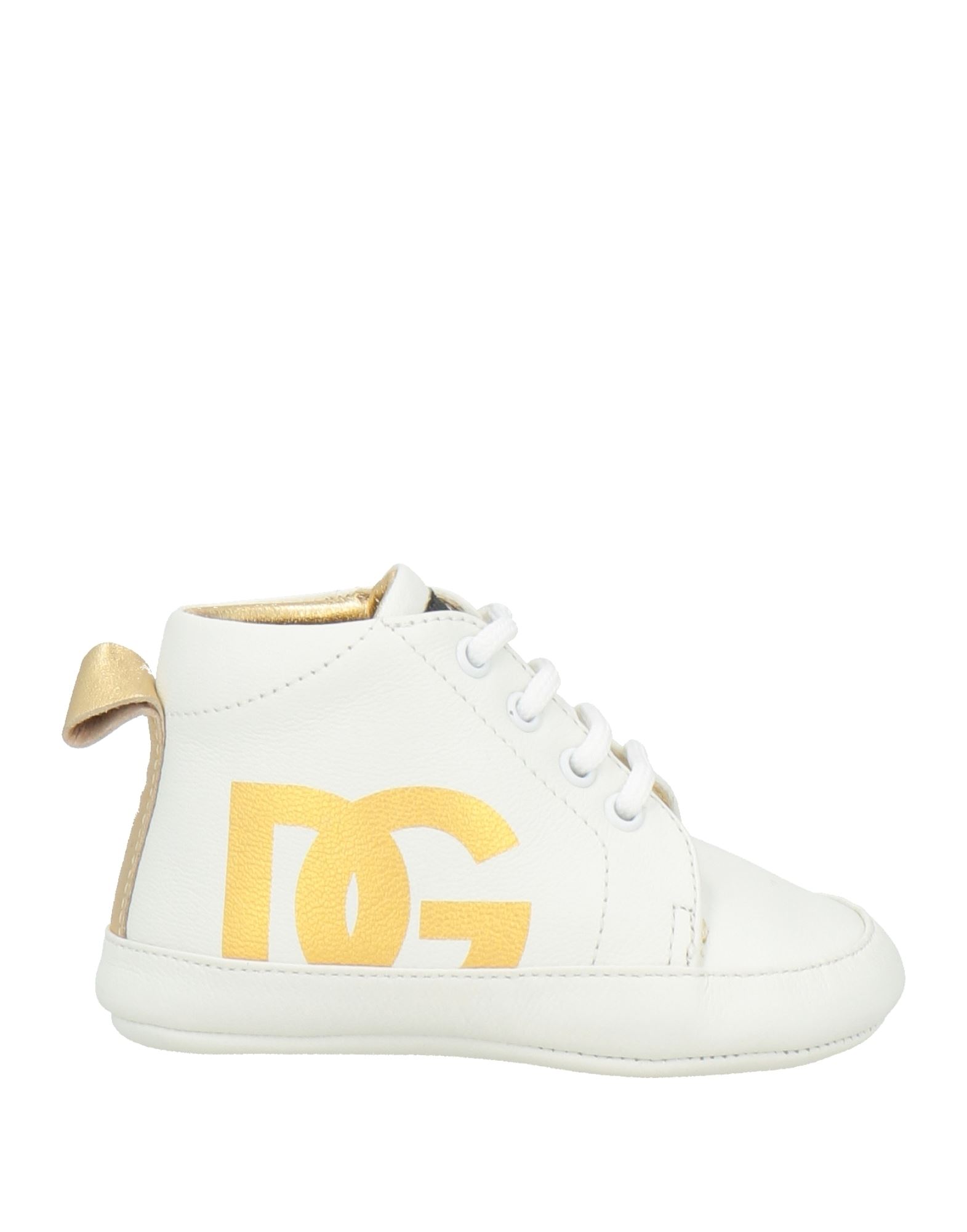 DOLCE&GABBANA Schuhe Für Neugeborene Kinder Weiß von DOLCE&GABBANA