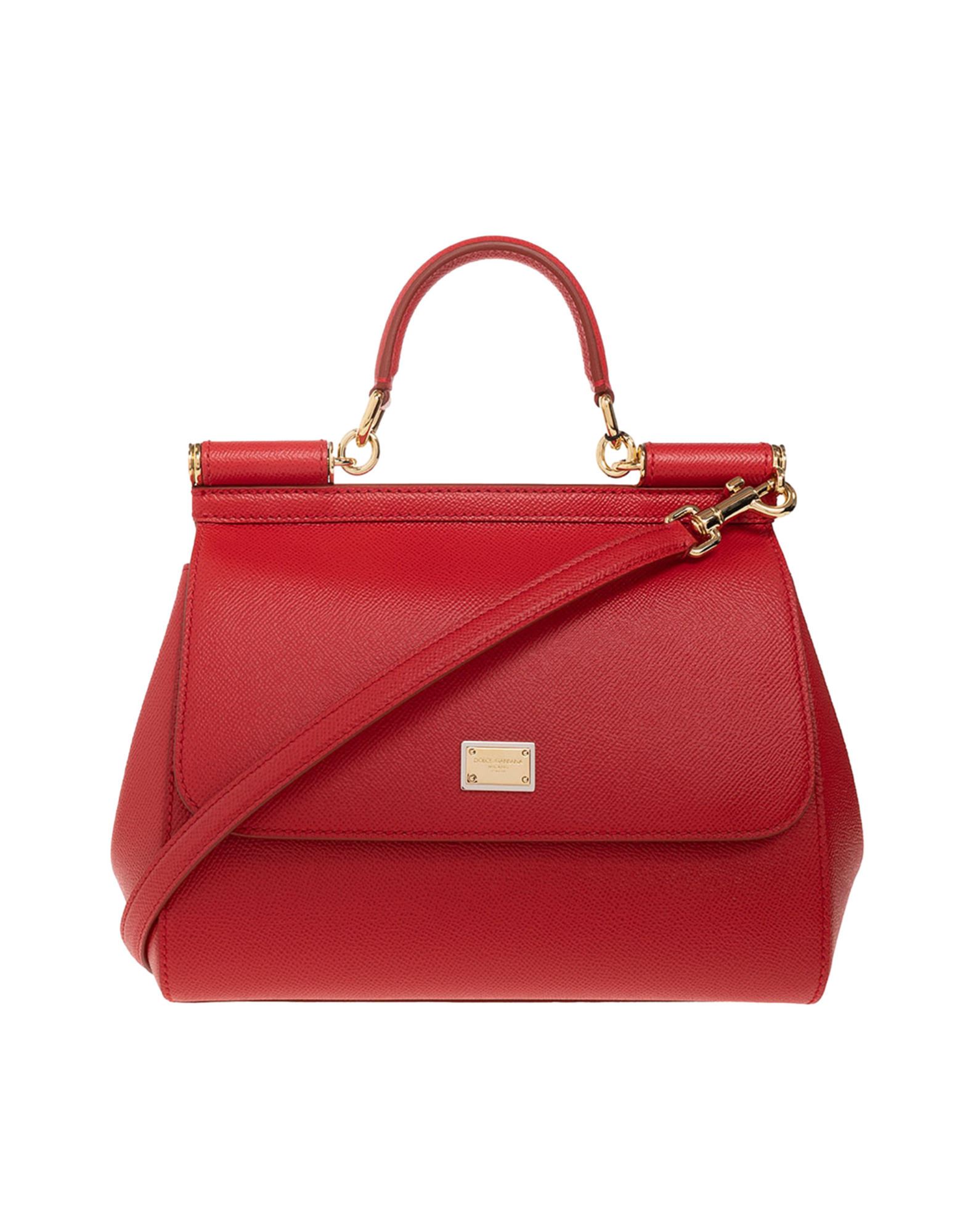 DOLCE&GABBANA Schultertasche Damen Rot von DOLCE&GABBANA