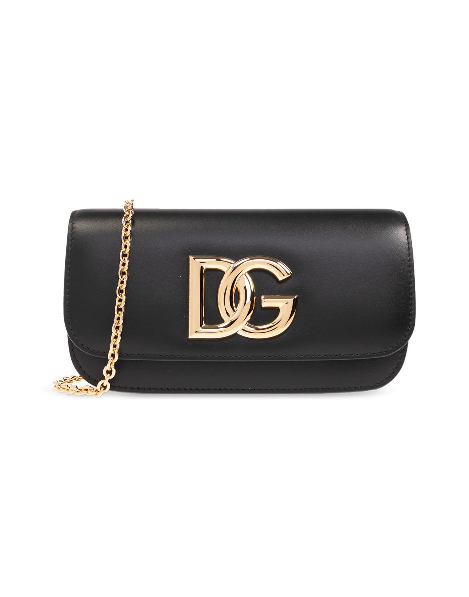 DOLCE&GABBANA Schultertasche Damen Schwarz von DOLCE&GABBANA