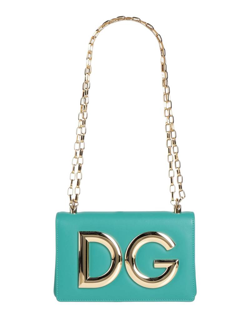 DOLCE&GABBANA Schultertasche Damen Smaragdgrün von DOLCE&GABBANA