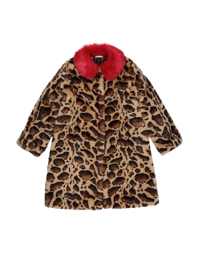 DOLCE&GABBANA Shearling- & Kunstfell Kinder Kamel von DOLCE&GABBANA