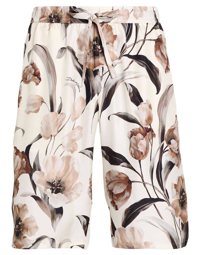 DOLCE&GABBANA Shorts & Bermudashorts Herren Elfenbein von DOLCE&GABBANA