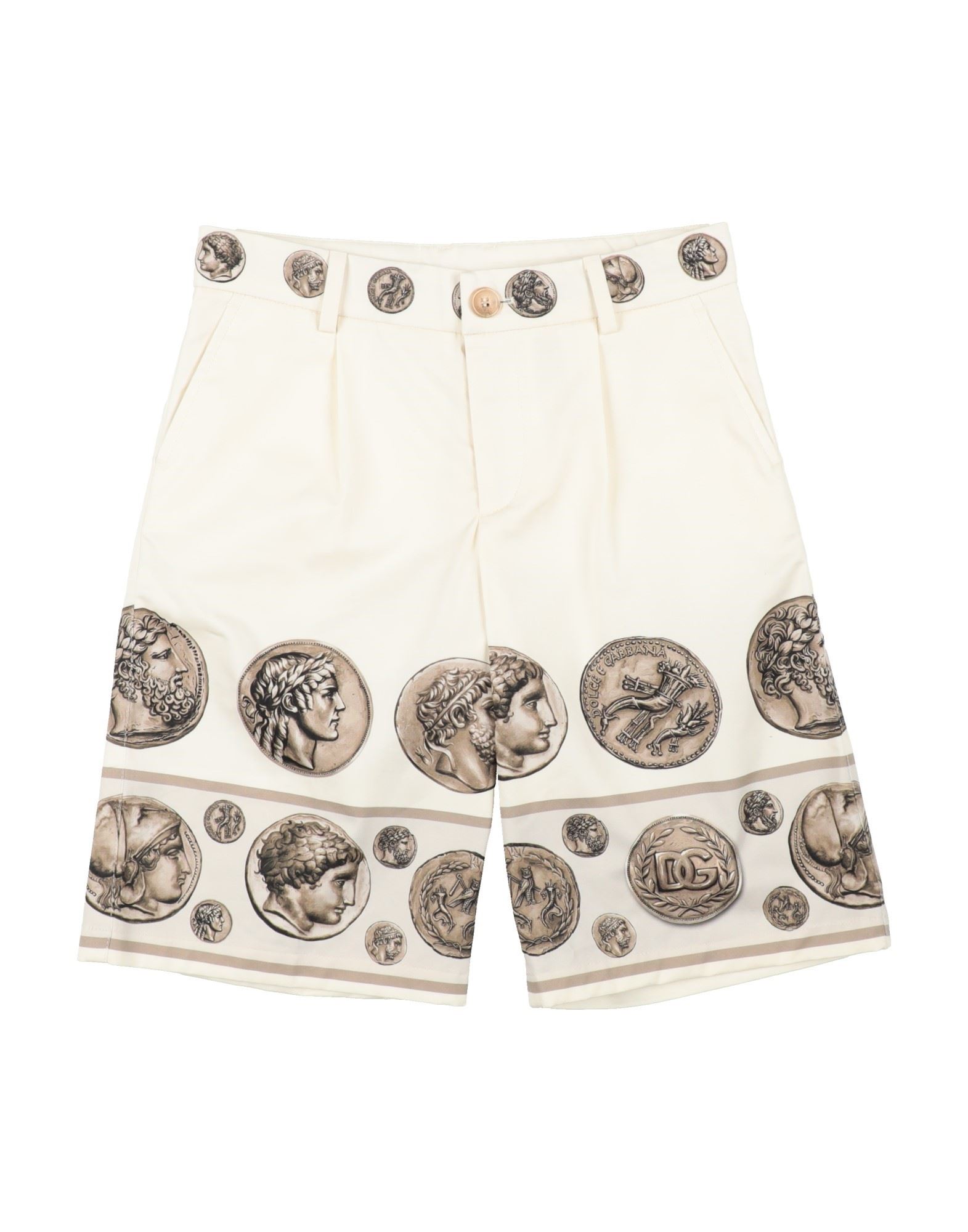 DOLCE&GABBANA Shorts & Bermudashorts Kinder Elfenbein von DOLCE&GABBANA