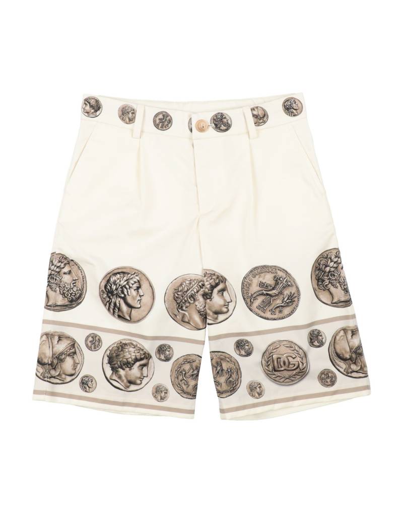 DOLCE&GABBANA Shorts & Bermudashorts Kinder Elfenbein von DOLCE&GABBANA