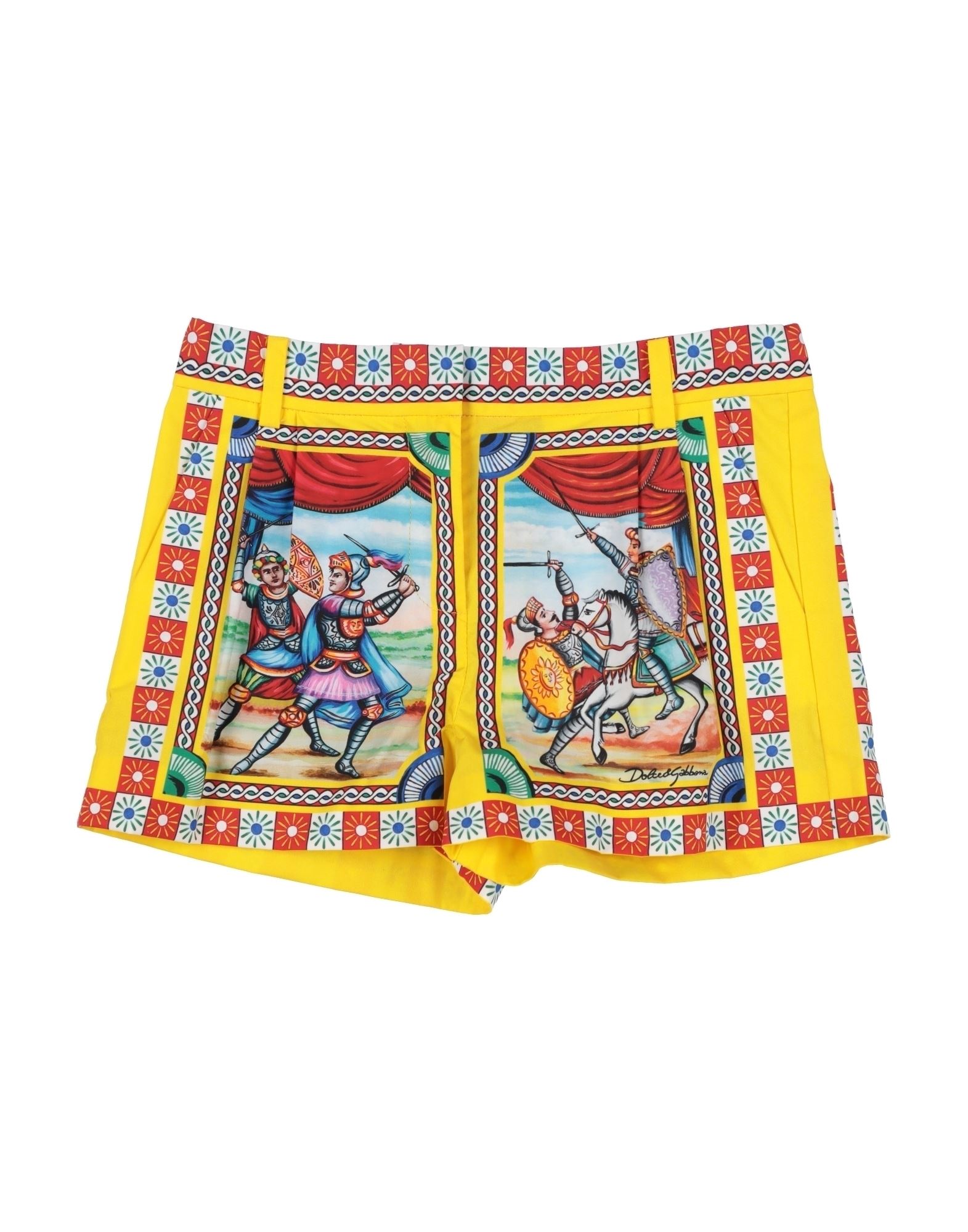 DOLCE&GABBANA Shorts & Bermudashorts Kinder Gelb von DOLCE&GABBANA