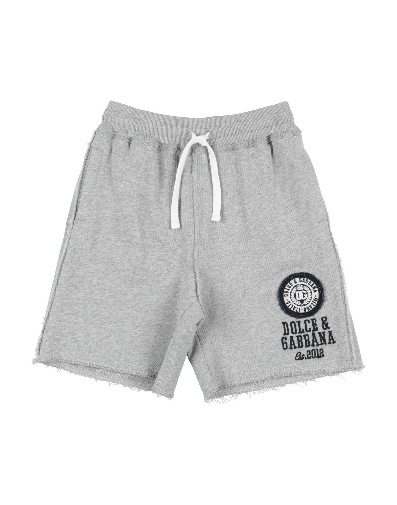 DOLCE&GABBANA Shorts & Bermudashorts Kinder Grau von DOLCE&GABBANA