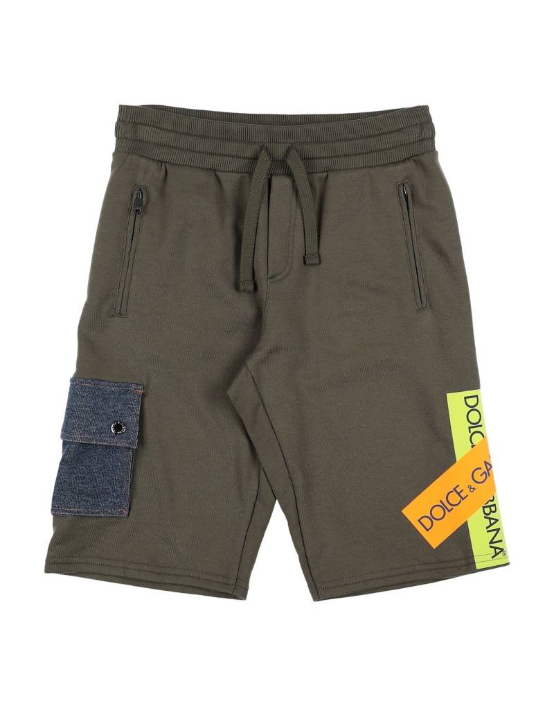 DOLCE&GABBANA Shorts & Bermudashorts Kinder Militärgrün von DOLCE&GABBANA