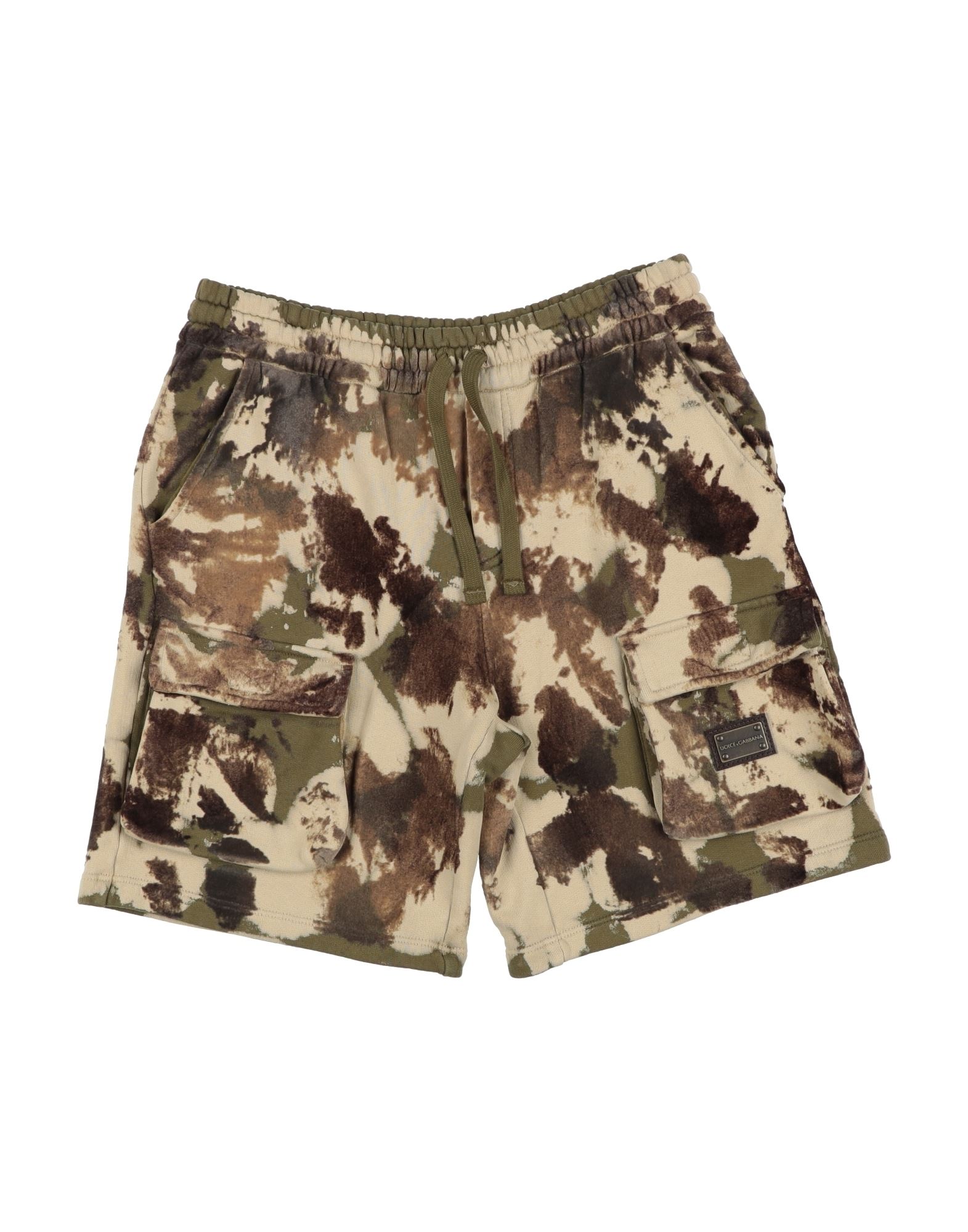 DOLCE&GABBANA Shorts & Bermudashorts Kinder Militärgrün DOLCE&GABBANA Shorts & Bermudashorts Kinder Militärgrün von DOLCE&GABBANA