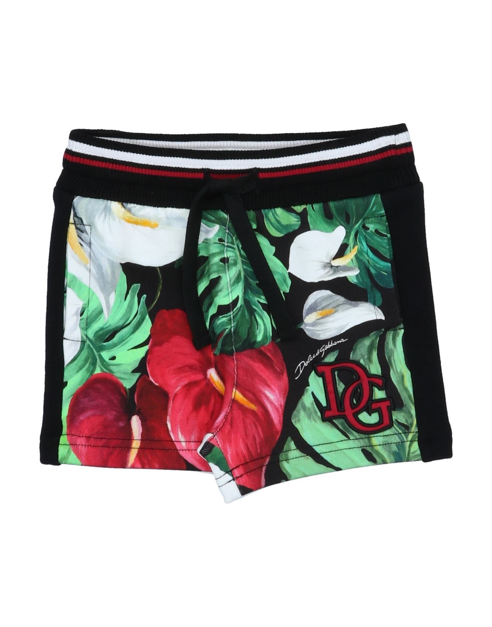 DOLCE&GABBANA Shorts & Bermudashorts Kinder Schwarz von DOLCE&GABBANA