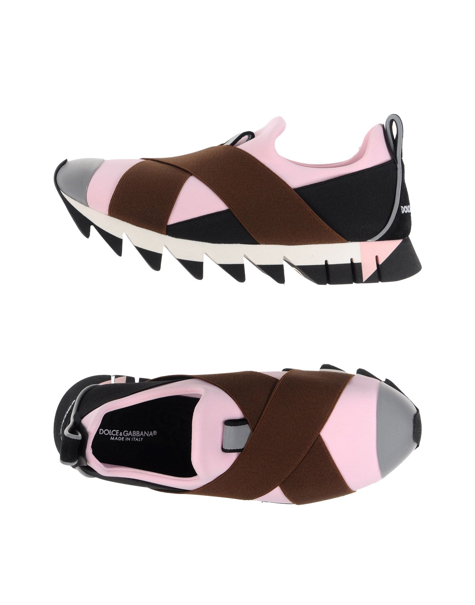 DOLCE&GABBANA Sneakers Damen Rosa von DOLCE&GABBANA