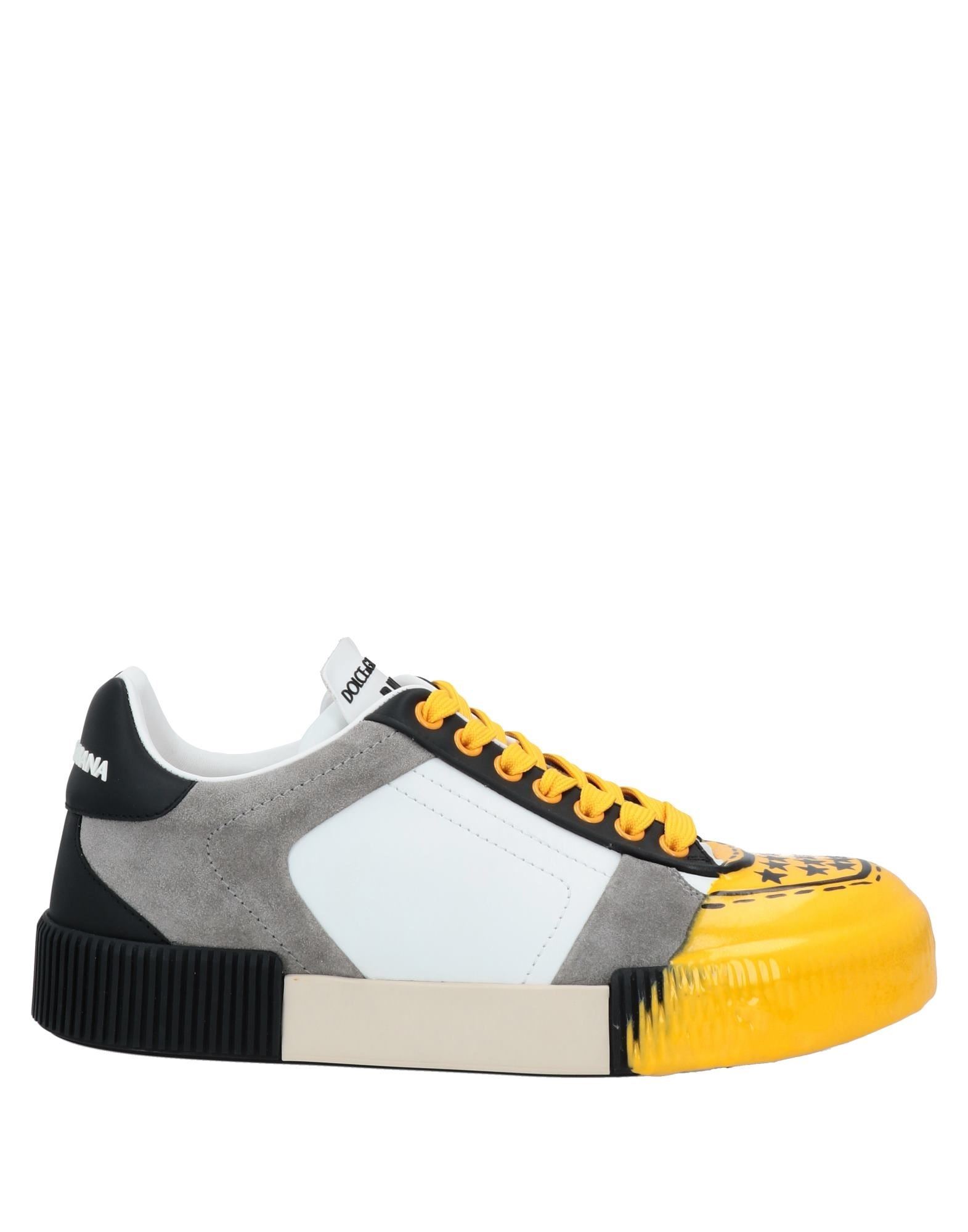 DOLCE&GABBANA Sneakers Herren Gelb von DOLCE&GABBANA